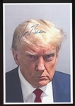 President Joe Biden Signed 5" x 7" Donald Trump Mug Shot Print! (Third Party Guaranteed)