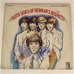 Hermans Hermits: Peter Noone In-Person Group Signed “Both Sides” Album Record (Beckett/BAS Authentication)