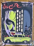 The Cure: Robert Smith Signed Original 2023 NYC MSG Tour Poster (Third Party Guaranteed)