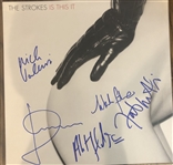 The Strokes Fully Band Signed “Is This It” Record Album (5 Sigs) (Beckett/BAS Authentication)  