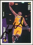 Kobe Bryant RARE Signed 1996 Upper Deck Collectors Choice Rookie Card (JSA LOA)