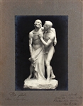 Auguste Rodin Signed 6.25" x 9" Photo of Sculpture (Beckett/BAS LOA)