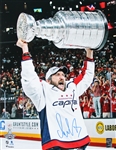 Alexander Ovechkin Signed 16" x 20" Photo with Stanley Cup (Fanatics)