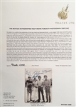 The Beatles Group Signed 8 x 10 Publicity Photo for Help! (1965) :: The Finest Beatles Photo We've Ever Seen! (Beckett MINT 9, JSA, Caiazzo, Cox & Epperson/REAL LOAs)