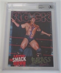 Dwayne "The Rock" Johnson Signed 8.5" x 11" Photo with Gem Mint 10 Auto! (Beckett/BAS Encapsulated)(JSA COA) 