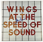Paul McCartney Signed “Wings at the Speed of Sound” Album Record (Beckett/BAS Authentication)  