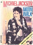 Michael Jackson Signed Moonwalk Book Cover with Photo Proof (JSA LOA)