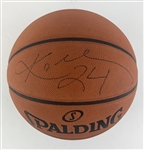 Kobe Bryant Signed Official Spalding NBA 2013-14 Game Issed Basketball (JSA LOA)
