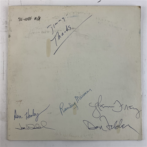 The Eagles RARE Group Signed "Hotel California" 1976 Test Pressing Album (JSA LOA)