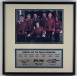 Star Trek Cast Signed Limited Edition Photo in Framed Display w/ Shatner, Nimoy, & 5 Others! (JSA LOA)
