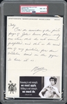 Bruce Lee Handwritten & Signed Letter (PSA/DNA Encapsulated)