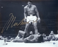 Muhammad Ali Signed 16" x 20" Ali vs. Liston Photo with Incredibly Large & Bold Autograph (Beckett/BAS LOA)
