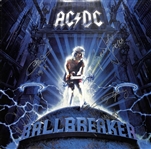AC/DC Group Signed "Ballbreaker" Record Album with All 5 Members! (Beckett/BAS LOA)(Grad Collection)