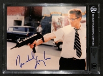 Michael Douglas In-Person Signed 8" x 10" Photo from "Falling Down" with GEM MINT 10 Autograph! (Beckett/BAS Encapsulated)(Grad Collection)