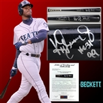 1999 Ken Griffey Jr. Game Used & Signed C271 Personal Model Bat Used to Hit Career HR #381 (PSA/DNA GU 8 LOA & Beckett/BAS LOA)