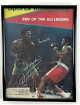 Muhammad Ali & Joe Frazier Signed March 1971 Sports Illustrated Magazine (Third Party Guaranteed)