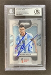 Leo Messi Signed Prizm 2018 World Cup Soccer #1 Card (Beckett/BAS Witnessed & Encapsulated)
