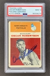 Oscar Robertson Signed 1961-62 Fleer Rookie Card (#36) with MINT 9 Autograph (PSA/DNA Encapsulated)