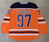 Conor McDavid Signed Edmonton Oilers Game Style Hockey Jersey (JSA LOA)
