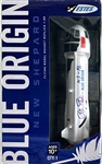 William Shatner Signed Blue Origin 1/66 Scale Model Rocket in Original Packaging (PSA/DNA COA)