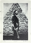 Eddie Vedder & Keegan Hall Dual Signed Limited Edition 18" x 24" Art Print (Third Party Guaranteed)