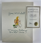 Joni Mitchell Signed Unopened Deluxe Edition Book: "Morning Glory on the Vine" (Third Party Guaranteed)