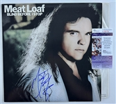 Meat Loaf Signed "Blind Before I Stop" Album (JSA COA)