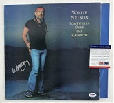 Willie Nelson Signed "Somewhere Over the Rainbow" Album (PSA/DNA)