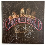 CCR: John Fogerty Signed "Centerfield" Record Album (JSA LOA)