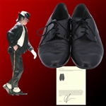 Michael Jackson Worn Custom-Made Supadance Shoes (Manager Letter of Provenance)
