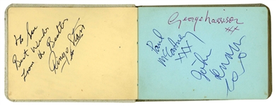 Beatles: Fully Group Signed Autograph Book Circa 1963 (Third Party Guaranteed)
