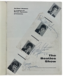 The Beatles: Harrison, Starr, & McCartney 1963 Signed UK Autumn Tour Program (Tracks LOA)(Letter of Provenance)