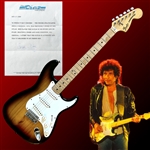 Bob Dylan Personally Owned & Played 1978 Fender Stratocaster Guitar (Letter of Provenance)