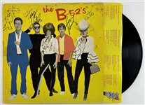 The B-52s Rare FULLY Group Signed Self-Titled Debut Album (Beckett/BAS LOA)