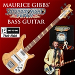Bee Gees: Maurice Gibb’s Historic “Saturday Night Fever” Studio-Used and Stage-Played Custom 1970 Rickenbacker 4001 Mapleglo Bass Guitar (Bee Gees Group Signed)(Tracks, End-to-End & Beckett/BAS LOAs)