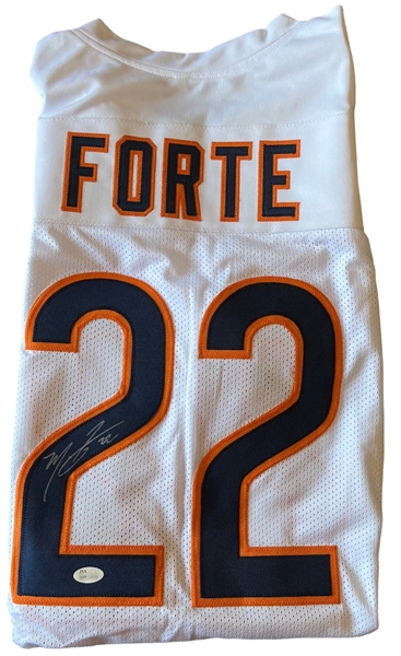 Matt Forte Signed Chicago Bears Jersey (JSA COA)