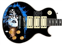 KISS: Ace Frehley Signed Custom Graphics Guitar (ACOA Authentication)