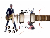 Bryan Adams Signed Custom Graphics Signature Edition Guitar (ACOA)