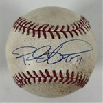 Paul Konerko Signed 2014 White Sox Game Used OML Baseball (MLB Holo)(Schwartz Sports)