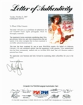 Elizabeth Taylor Signed & Inscribed 8 x 10 Color Photo (PSA/DNA LOA)