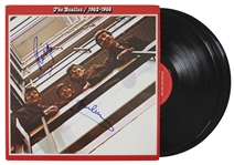 The Beatles: Paul McCartney & Ringo Starr Dual Signed "The Beatles 1962-1966" Record Album (JSA LOA)