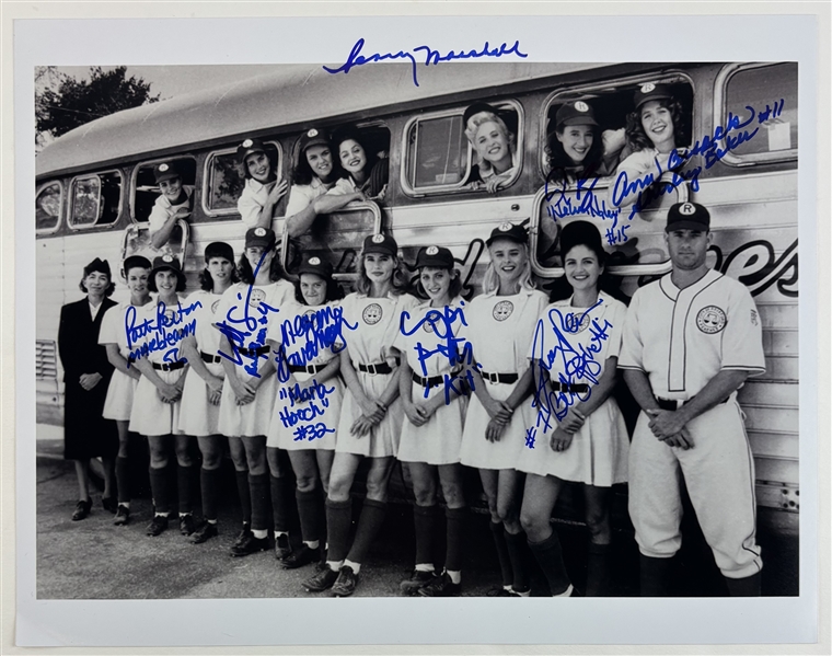 "A League of Their Own" Cast Multi-Signed Photograph (8 Sigs)(PSA/DNA LOA)