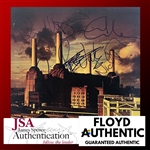 Pink Floyd Group Signed Animals Album Cover with Unique Waters "Venting" Autograph (4 Sigs)(JSA LOA)