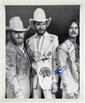 ZZ Top Group Signed 16" x 20" B&W Photograph (Epperson/REAL LOA)