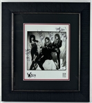 Vixen Group Signed 8" x 10" Promo Photo in Custom Framed Display (JSA)