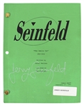 Seinfeld: Jerry Seinfeld's Signed Personal Table Draft Seinfeld Script for The Smelly Car Episode (Beckett/BAS LOA)