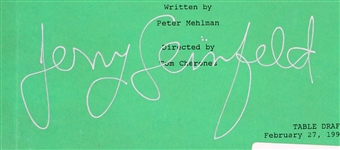 Seinfeld: Jerry Seinfeld's Signed Personal Table Draft Seinfeld Script for The Smelly Car Episode (Beckett/BAS LOA)