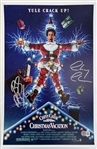 Christmas Vacation: Chevy Chase & Beverly DAngelo Signed 11" x 17" Photo (Beckett/BAS)