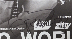 Lenny Kravitz Signed 24 x 36 2014 German Concert Poster (ACOA)