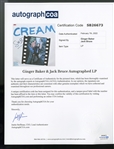 Cream: Ginger Baker & Jack Bruce Signed Vinyl Record (ACOA)